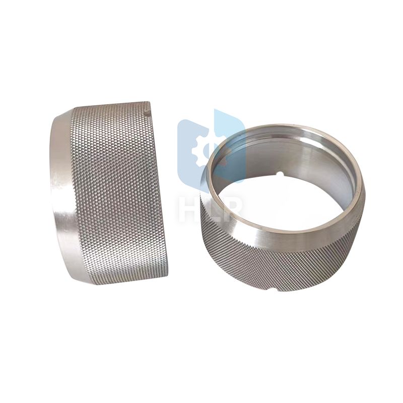 CNC टर्निङ एल्युमिनियम Knurling आस्तीन को विशेषताहरु